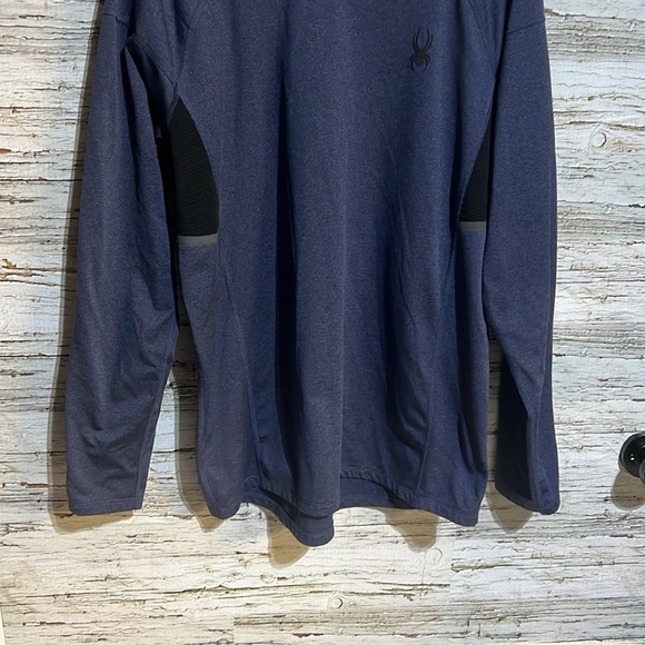 Spyder long sleeve fleece lined shirt size medium - Picture 4 of 10
